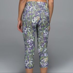 Lululemon wunder under crop leggings